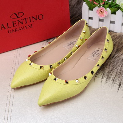 Valentino Shallow mouth flat shoes Women--068